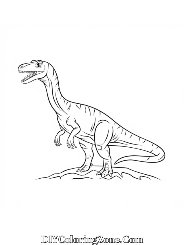 Free Printable Dinosaur Coloring Pages