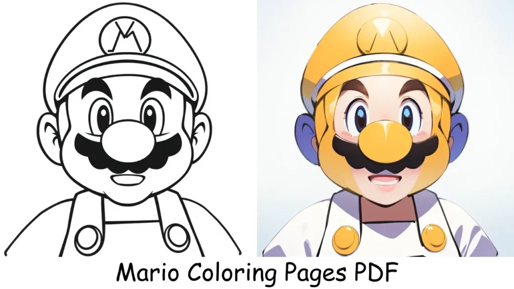 mario coloring pages